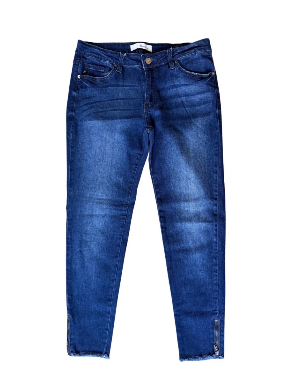 KanCan Dark Wash Skinny Ankle Jeans